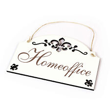 Dekoschild Holz Schild Home