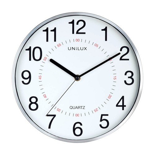 Unilux wanduhr aria weiß grau - unilux,
