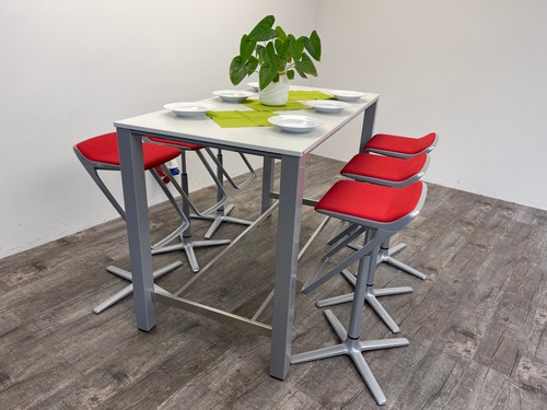 Esstisch set barhocker - esstisch,