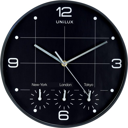 Unilux wanduhr time 30cm - on,